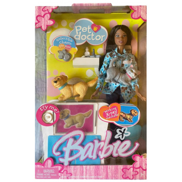 Pet Doctor Barbie® Doll (AA)