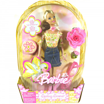 Spring Scene Barbie Doll