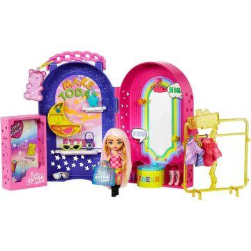 Barbie Mini Toys, Barbie Extra Boutique Set With Doll And Accessories