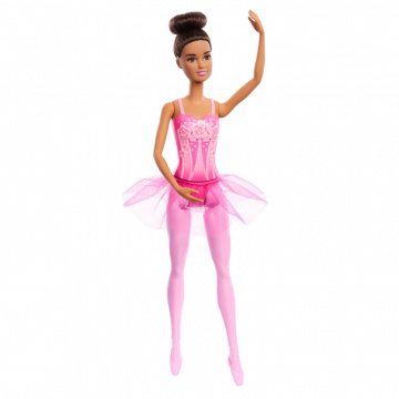 Barbie Articulated Blonde Ballet Dancer Doll with Tutu and Bow Asst. (hispanic)