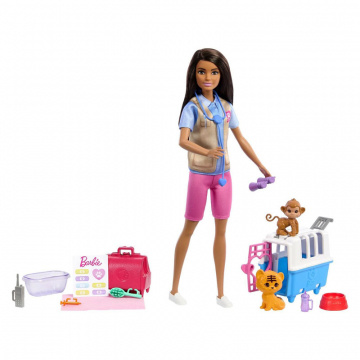 Barbie Animal Rescue Doll & Playset
