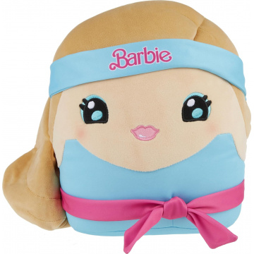 Barbie Cuutopia Plush, 10-inch Soft Pillow Doll with Iconic ‘80s-Inspired Workout Look