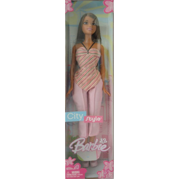 Barbie City Style AA Doll (Pink Outfit)