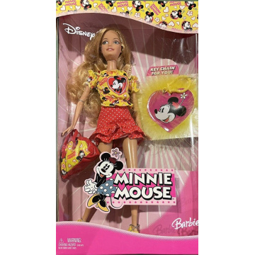 Disney Minnie Mouse Barbie Key Chai