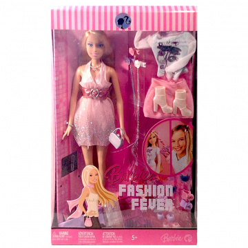 Fashion Fever Twist 'n Style Barbie Doll