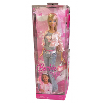 Barbie & Me Barbie Doll (Pink & Demin)