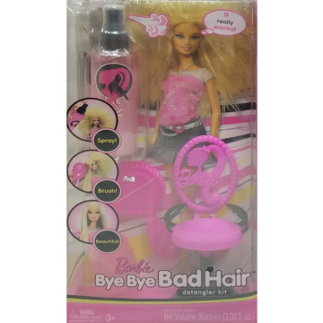 Bye Bye Bad Hair Barbie set