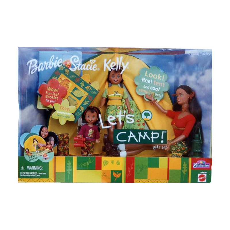 Let's Camp Barbie, Stacie & Kelly Gift Set (AA)