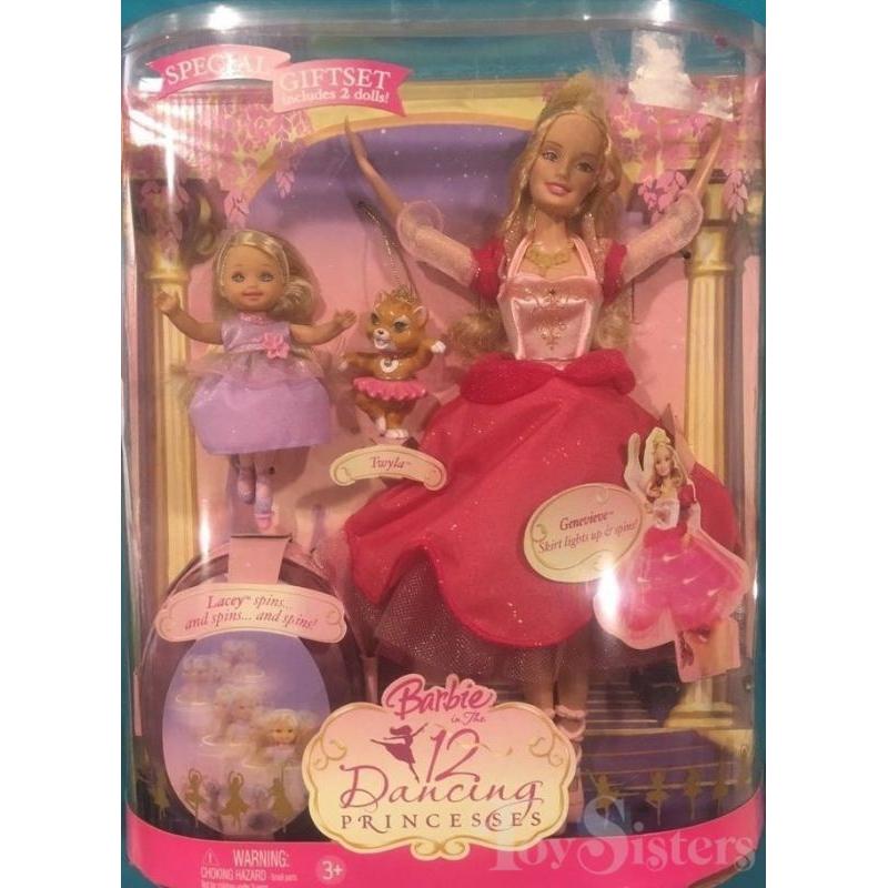 Barbie™ In The 12 Dancing Princesses Princesses Genevieve™ And Lacey™ Dolls Kohl's