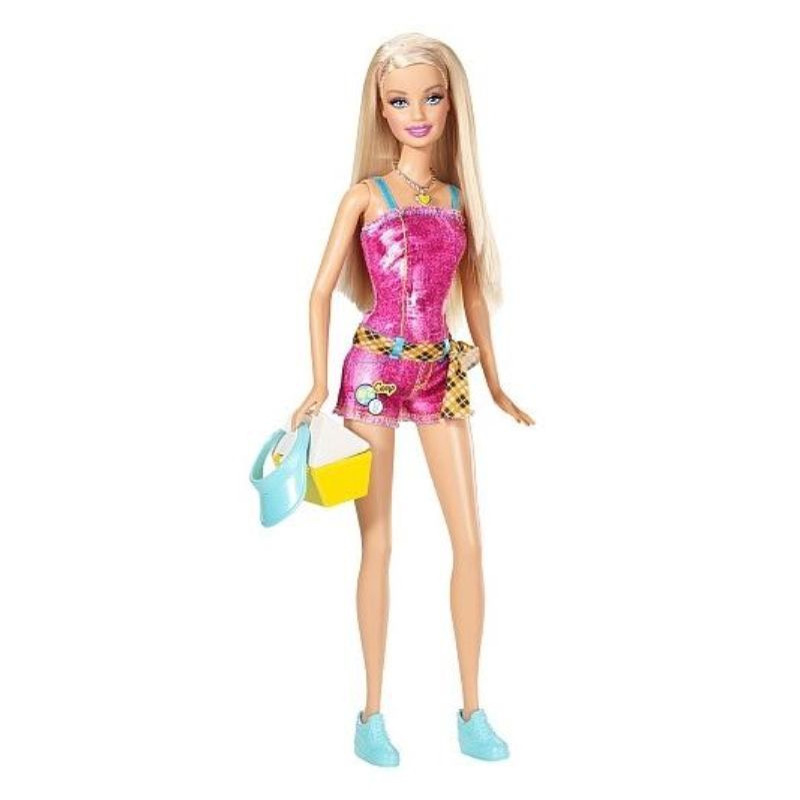 Camping Barbie Doll