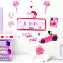 Paladone Barbie Room Sign Includes Decals