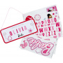 Paladone Barbie Room Sign Includes Decals