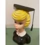 Barbie Graduation 1963 vase From Barbie With Love by Enesco