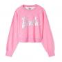 Barbie x Tezenis Long Sleeve Cropped Sweatshirt