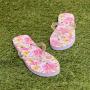 Barbie™ Floral Print Flip Flops