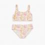 Girls Barbie® Floral Print Bikini (Kids)