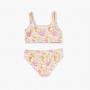 Girls Barbie® Floral Print Bikini (Kids)