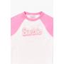 Girls Barbie® Graphic Raglan Tee (Kids)