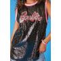 Plus Size Barbie Sequin Jersey