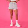 Embroidered Barbie Ringer Shorts