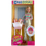 Cool Sitter Teen Skipper Doll with babies