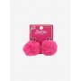 Barbie Bling Pink Pom Earrings