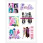 Barbie Totally Hair Kiss-Cut Sticker Sheet