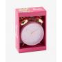 Barbie licensed pink alarm clock