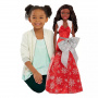 2022 Barbie 28' Best Fashion Friend Holiday Doll (AA)