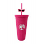 Barbie Studded Tumbler with Straw (700 ml)