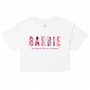 Barbie The Icon The Legend Crop Tee