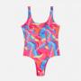 Barbie The Movie Neon Print Swimsuit