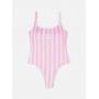 Barbie The Movie Striped Swimsuit