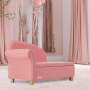 Evolur Pink Barbie Dream Chaise Lounge