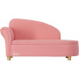 Evolur Pink Barbie Dream Chaise Lounge