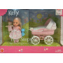 Barbie Kelly Tiny Steps Doll & Pull Carriage & She Walks