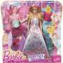 Barbie Fairytale Dress-Up with three sets: princess, mermaid and fairy