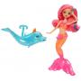 Barbie™ Pearl Princess™ Mermaid Doll with Dolphin