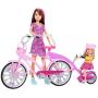 Barbie Sisters Bike for Two doll set