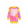 Balmain x Barbie Pink Sweatshirt Dress