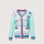 Barbie™ x Bonia Buttoned Cardigan (Light Blue)