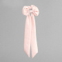 Barbie® Bow Scrunchie Pink Marshmallow