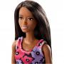 Basic Barbie® Doll with flower dress (brunette)