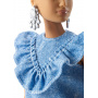 Barbie Fashionistas Blue Jean Queen Doll (Curvy)