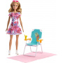 Barbie Beach Chair Doll (blonde)