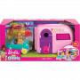 Barbie® Club Chelsea™ Camper Playset with Chelsea™ Doll, Puppy, Car, Camper, Firepit, Guitar and 10 Accessories