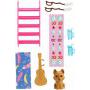 Barbie® Club Chelsea™ Camper Playset with Chelsea™ Doll, Puppy, Car, Camper, Firepit, Guitar and 10 Accessories