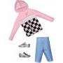 Barbie Fashion Ken Doll Pink and Blue