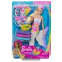 Barbie Dreamtopia Color Magic Mermaid Doll with Outfit and Tail for Coloring with Included Crayola Washable Color Wands