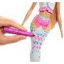 Barbie Dreamtopia Color Magic Mermaid Doll with Outfit and Tail for Coloring with Included Crayola Washable Color Wands